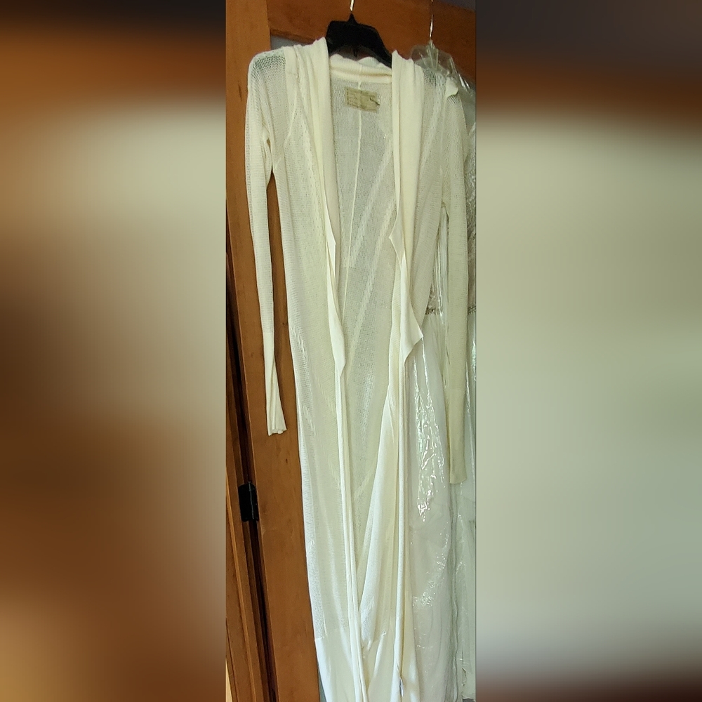Floor length All Saints sweater, coverup
